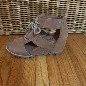 Sorel Joanie Lace Wedge Sandal